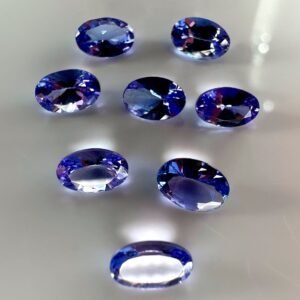 Genuine Tanzanites Loose ~0.47 ct - RARE - Faceted Tanzanites