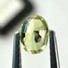 Pair of yellow sapphires, 0.43 ct - 4.2 x 2.9 mm