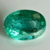 Natural Emerald 0.98 ct - 7.3 x 5.3 mm - Beautiful transparency - RARE