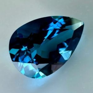 Genuine Topaz London Blue 2,74 ct  - RARE