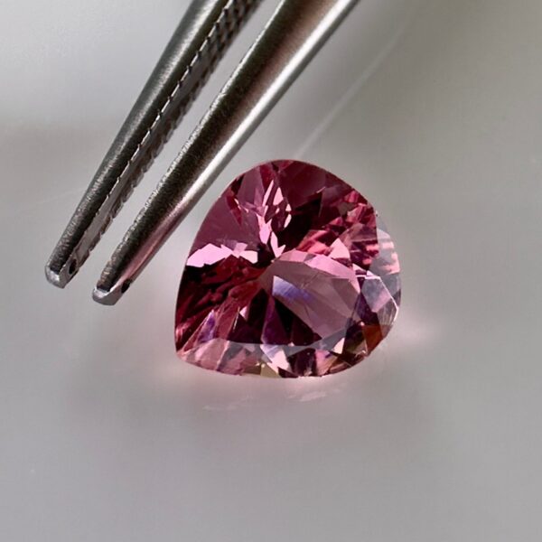 Natural Salmon Pink Tourmaline 0.75 ct - 6.2 x 5.8 mm