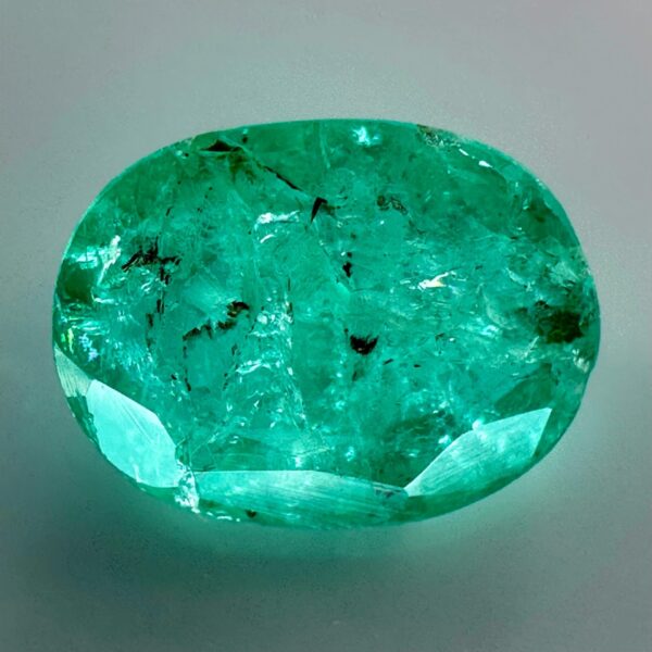 Natural Emerald 1.27 ct - 8.1 x 6.2 mm - Zambian Gemstones