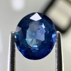 Saphir bleu naturel 0.85 ct de Kanchanaburi - Pour des créations de bijoux exquis
