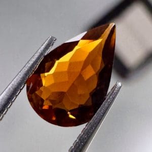 Natural Orange Tourmaline 1.03 ct   - Faceted Gemstone